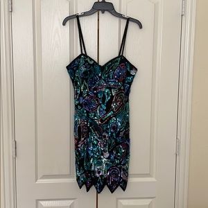 NiteLine by Della Roufogali Sequin Dress